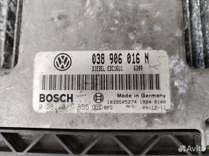 Блок управления двигателем Volkswagen Transporter