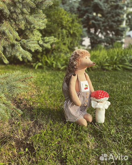 Ежик Паша - Интерьерная игрушка, детск