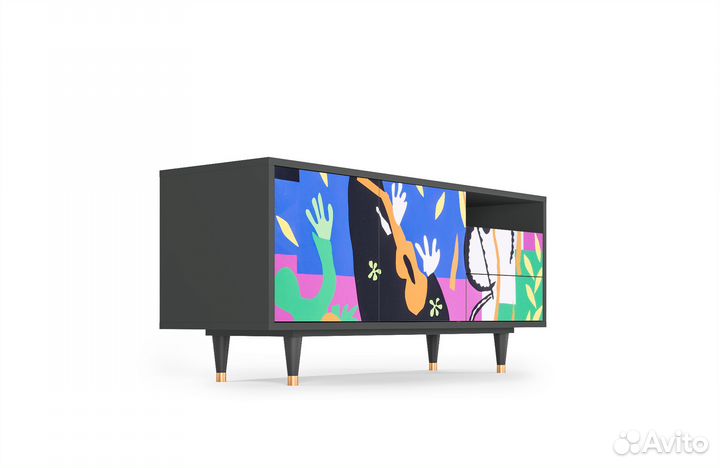 Тв-тумба T7 - Антрацит - La Tristesse du Roi