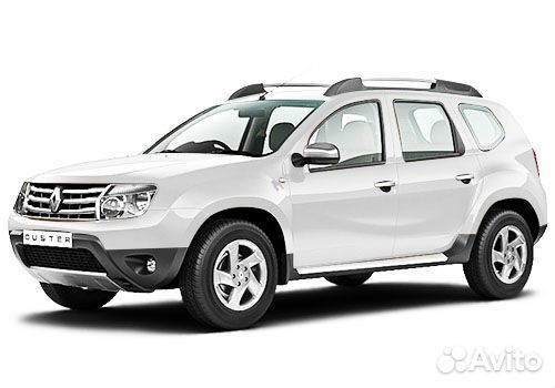 Крыло левое Renault Duster в белый 369 Белый лед