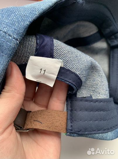 Джинсовая кепка