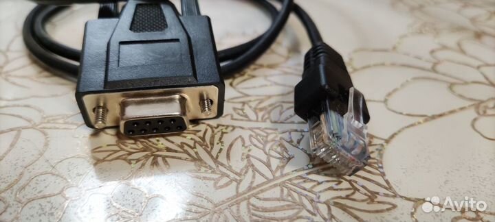 Кабель адаптер переходник GCR RS-232 на RJ-45