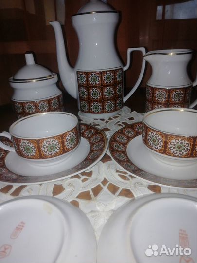 Сервиз Хохломская роспись