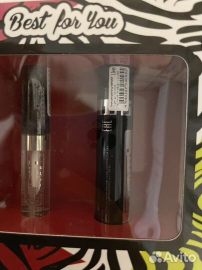 Тушь и гель для бровей набор