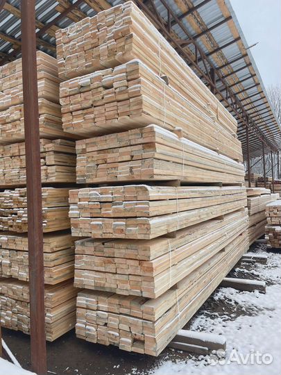 Доска строганная 25х100х6000мм