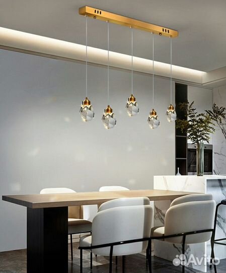 Люстра (светильник) Кристалл К9