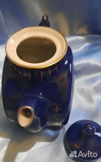 Чайник заварочный Старая Гжель. СССР