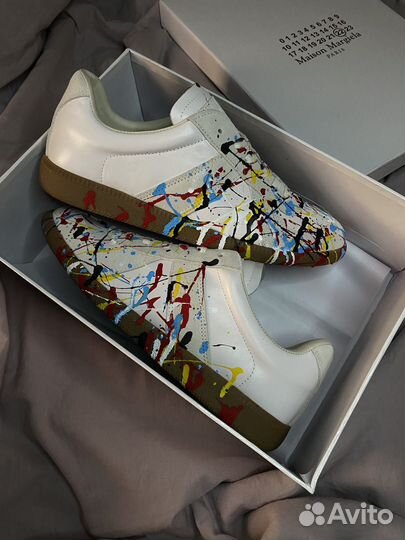 Кеды Maison Margiela Replica Paint