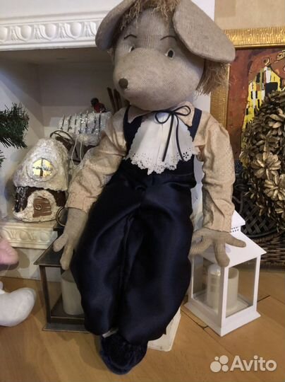 Мышь ручная работа