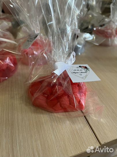 Подарок гостям на свадьбу. Мыло ручной работы