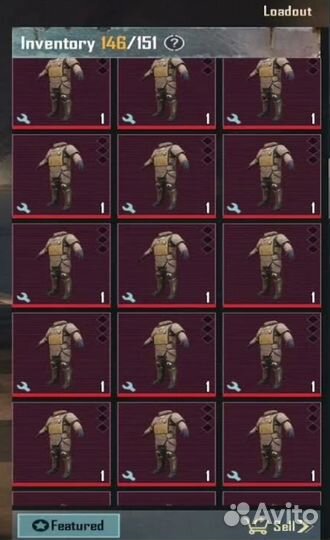 Вещи метро пабг