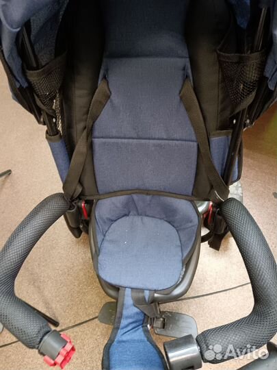 Детский велосипед с родительской ручкой