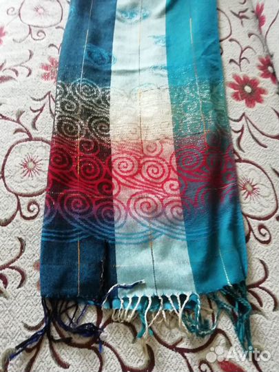 Палантин шарф платок с искрой