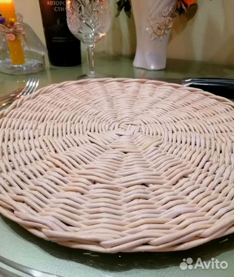 Салфетки сервировочные плетеные