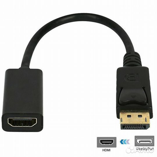 Переходник DisplayPort - hdmi 1.4b 4K