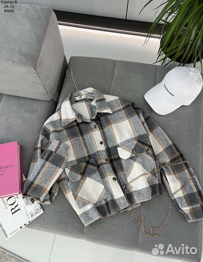 Байковая рубашка женская