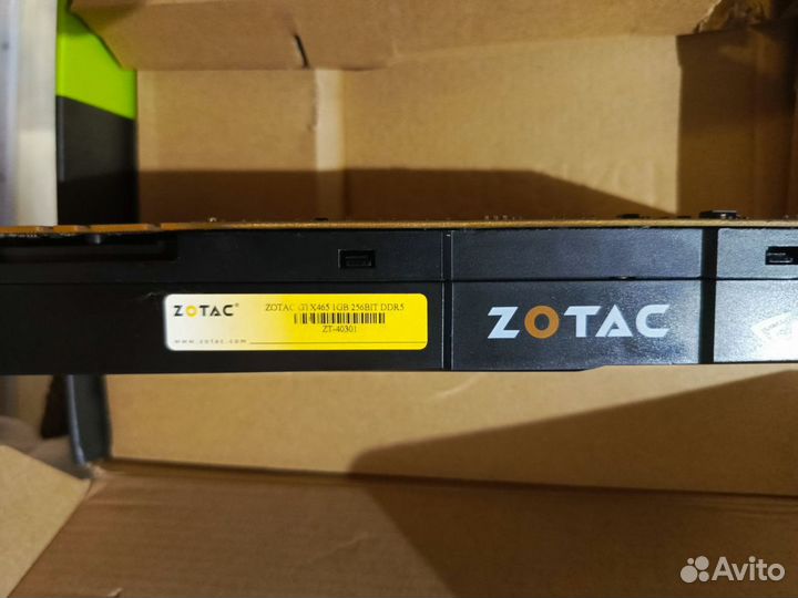 Видеокарта zotac gtx465