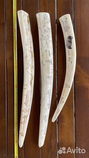 Имитация, клыки, Чукотка, сувенир