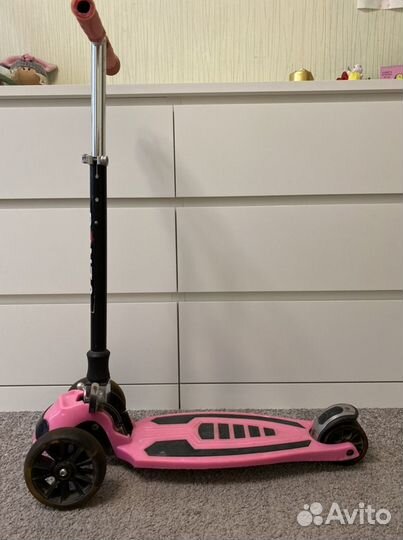Самокат детский трехколесный бу