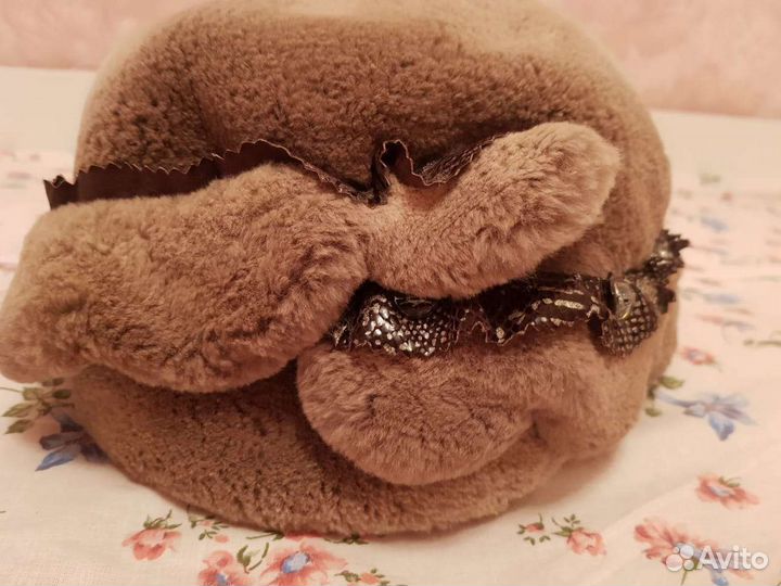 Шапка зимняя женская,новая,р.58, натуральная