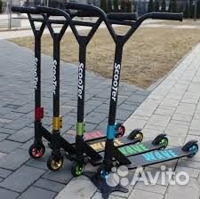 Самокат трюковый, обод пла wave