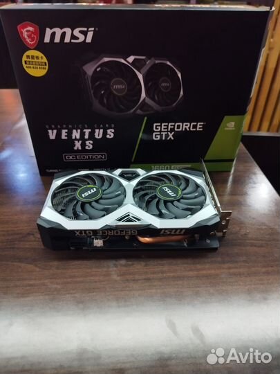 Видеокарта GeForce GTX 1660 super ventus XS OC