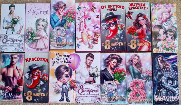 Шокобокс (подарочная упаковка для шоколада)