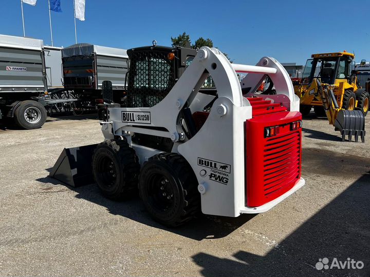 Мини-погрузчик Bull SL1250, 2024