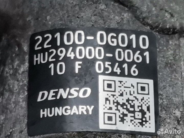 Тнвд для Toyota Avensis 2 (T250) 221000G011