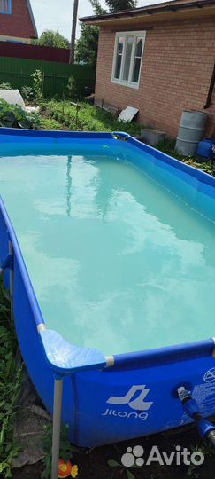 Прямоугольный каркасный бассейн 400/211/76