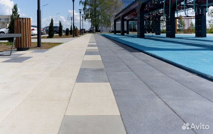 Тротуарная плитка кирпичик