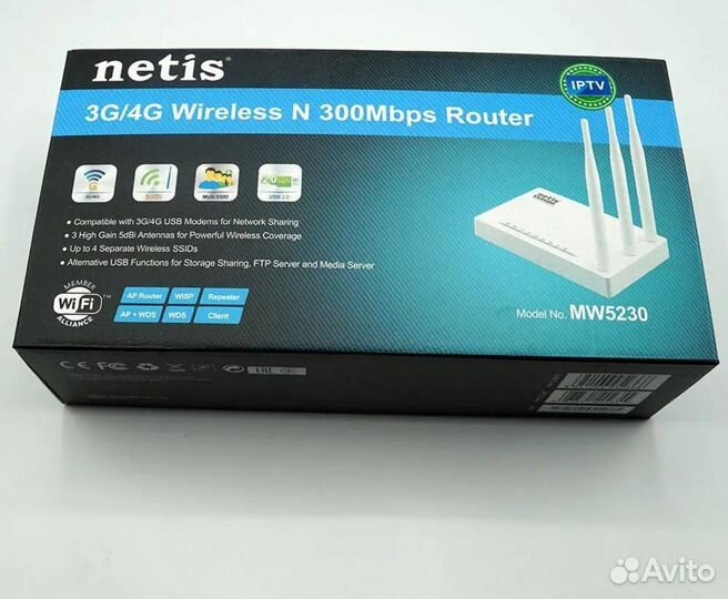 Комплект 4g интернет роутер модем 4g антенна 4g