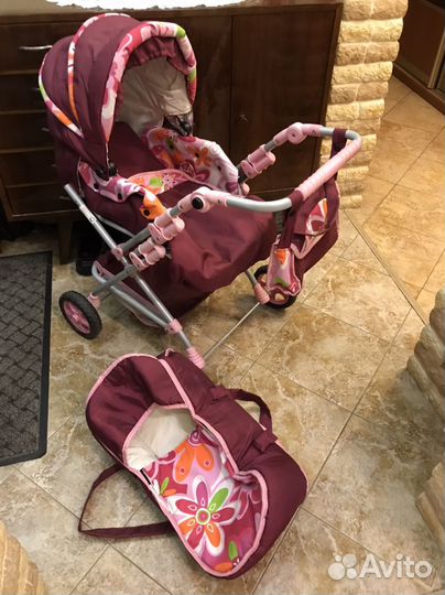 Коляска-трансформер для кукол Польша