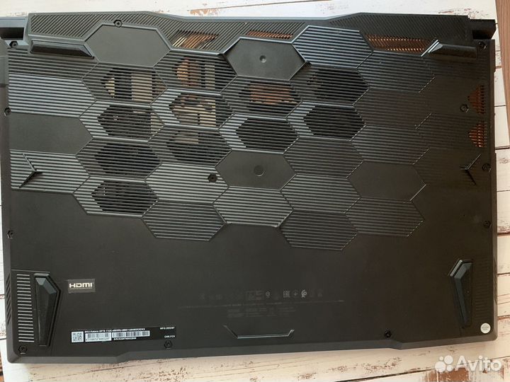 Игровой ноутбук msi katana gf76