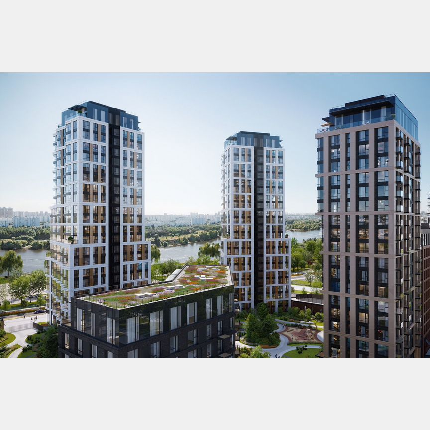 2-к. квартира, 66,7 м², 4/13 эт.