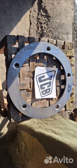 Фланец для ремонта переднего диска JCB сталь 12мм