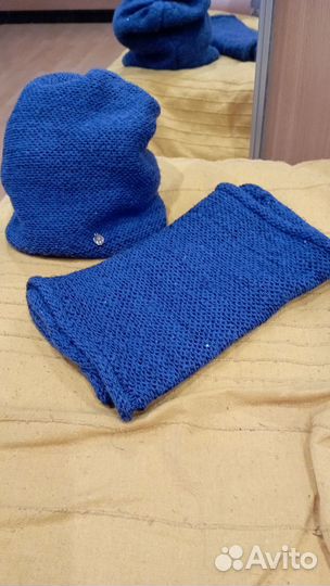 Женские шапки+снуд, шарф