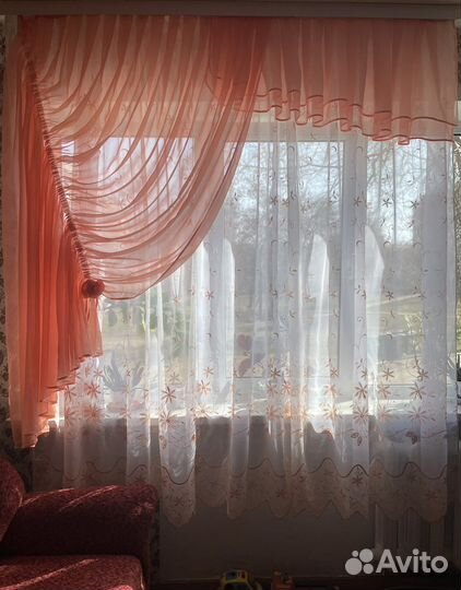 Занавеска и тюль на кухню