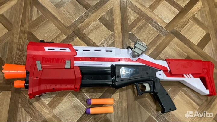 Nerf fortnite дробовик автомат игрушки