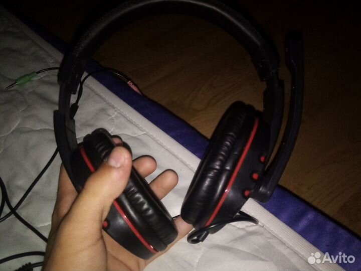 Игровые наушники с микрофоном