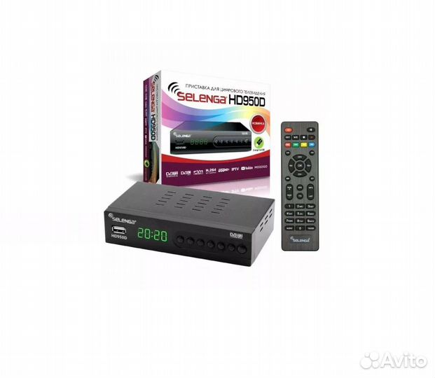 Приставка для цифрового тв selenga HD950D