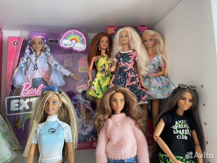 Куклы Bratz Barbie Rainbow High Lol omg