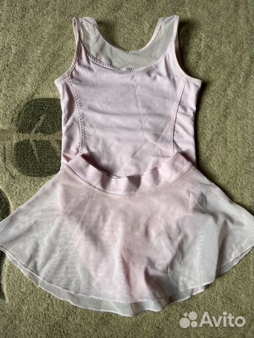 Купальник и юбка для хореографии 134-140см