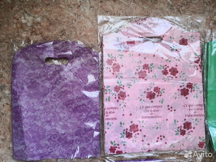 Новые.Полиэтиленовые пакеты поштучно. Цена за все