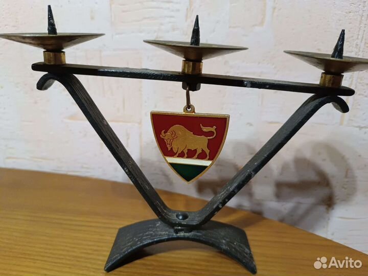 Подсвечник бронза СССР