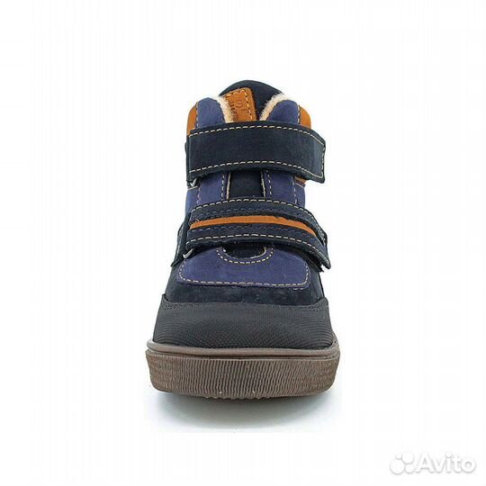 Ботинки малодетские для мальчиков 1519 т.Синий