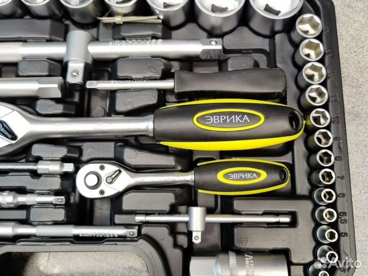 Набор инструментов Эврика PRO 61 предмет