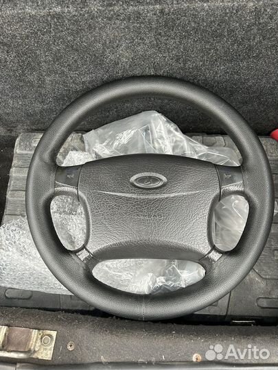 Руль с подушкой priora