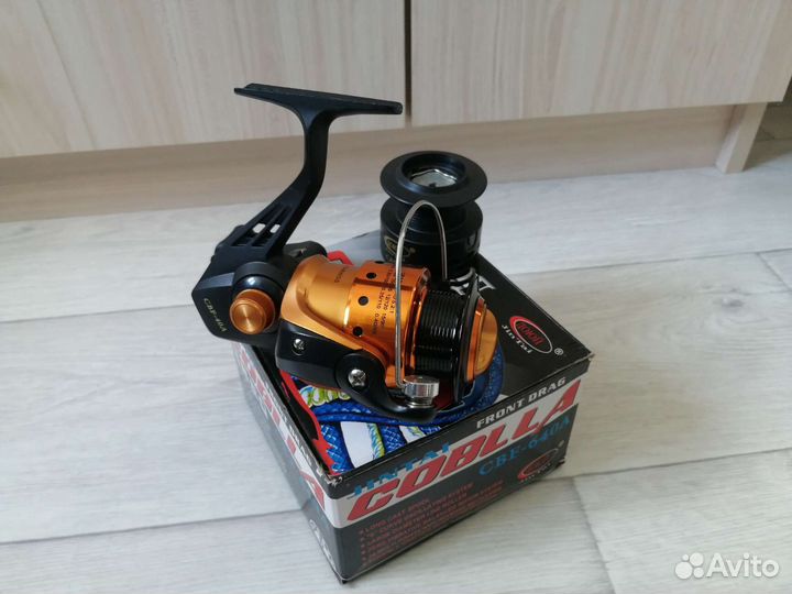 Болонское удилище с катушкой