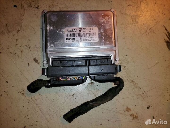 Блок управления двигателем AMB 8E0909518 Audi A4 B